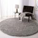 Modern grey Shaggy Hall Rug